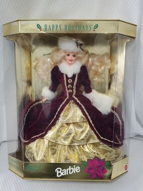 NEW Happy Holidays Barbie - 1996